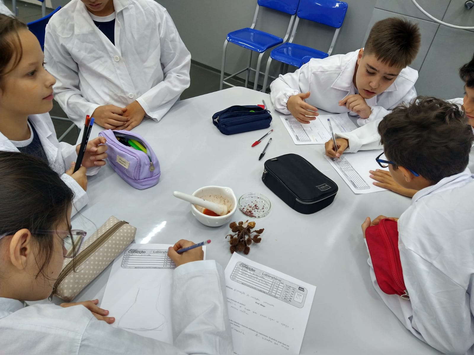 Laboratório - Biologia, Física e Química