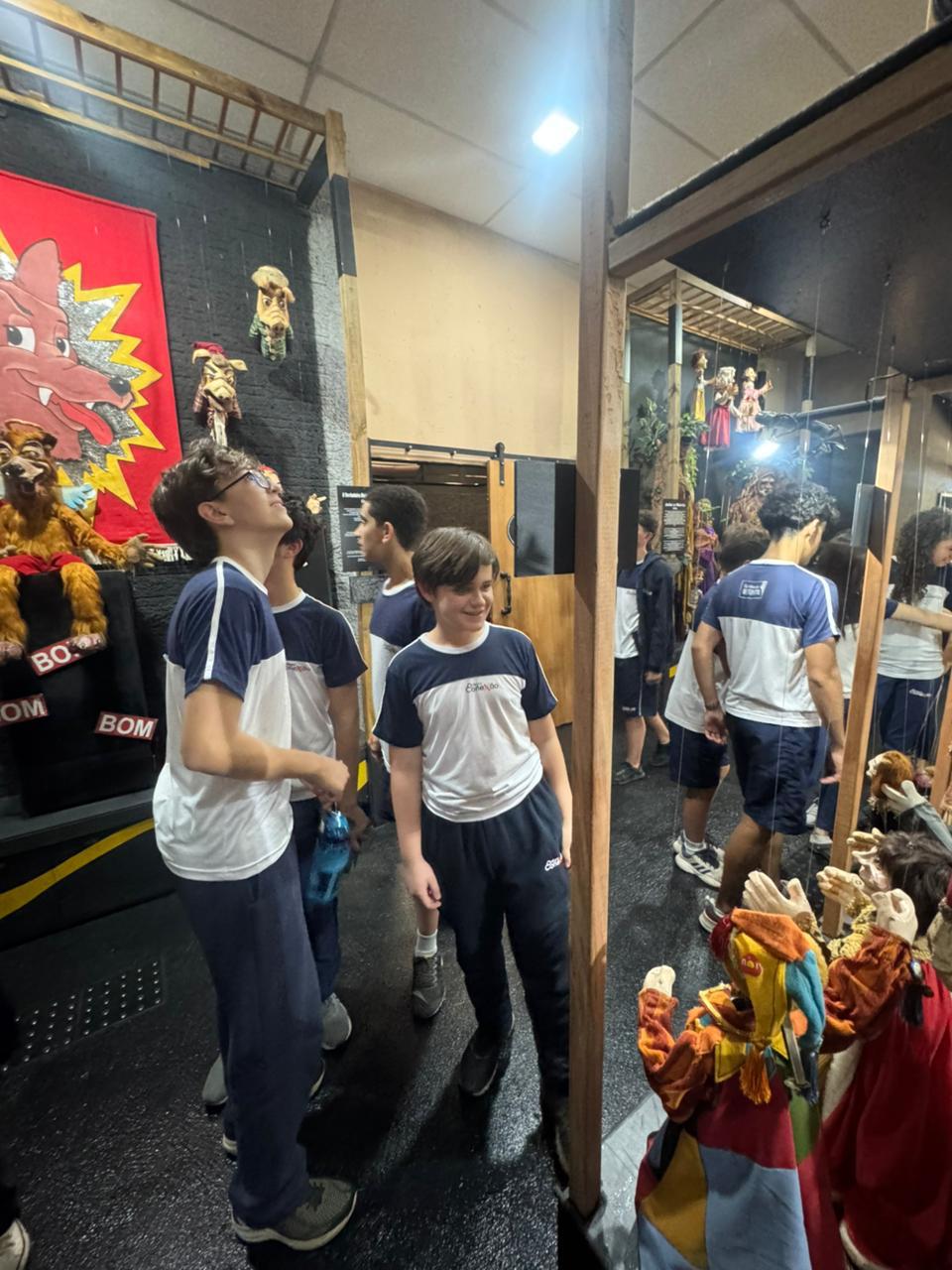 8º Ano Visita o Museu do Boneco em Atividade do Projeto “Arte, Cultura e Cidadania”
